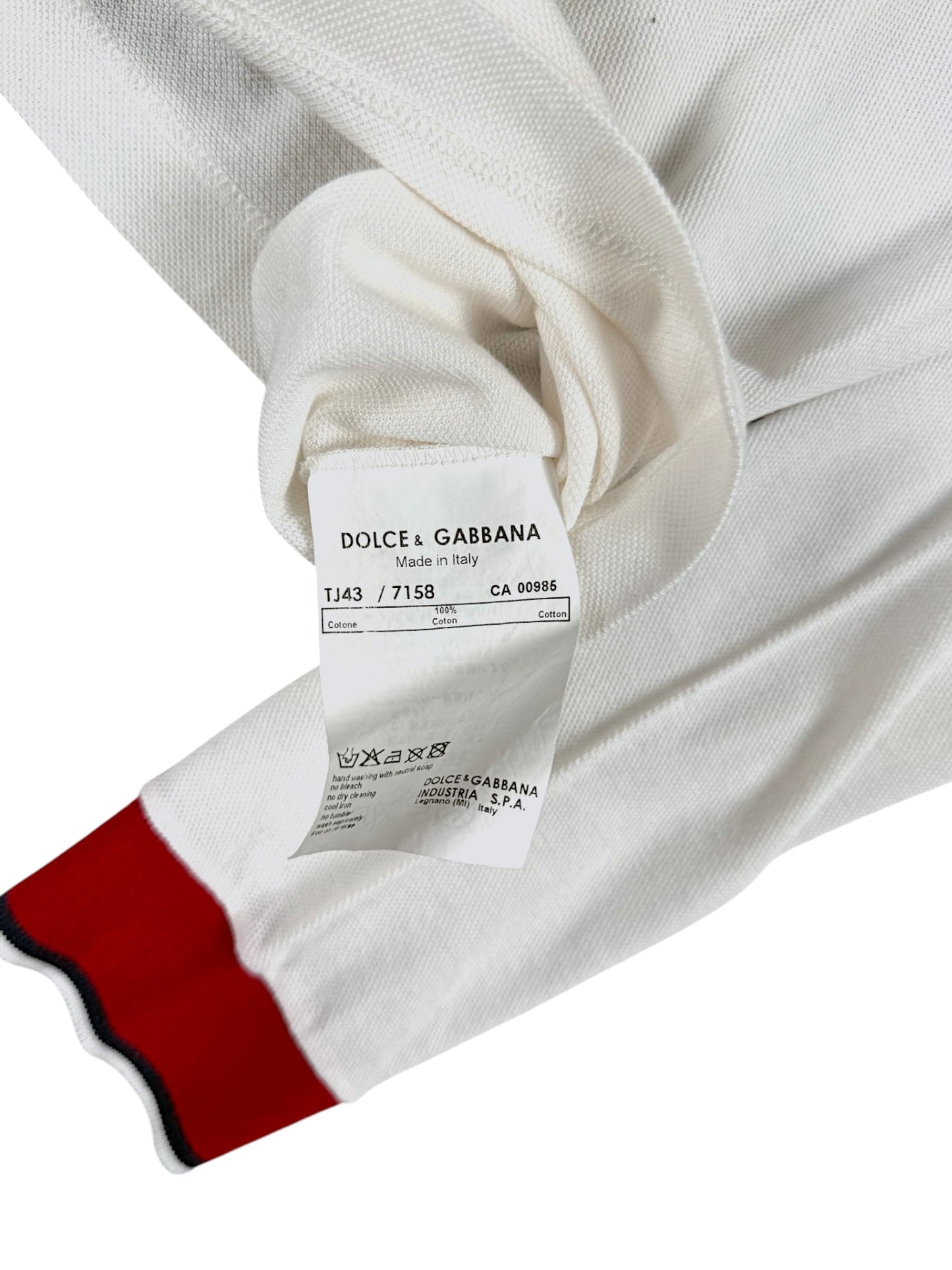 Vintage Dolce & Gabbana Langarm Polo (S)