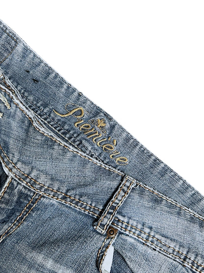 Vintage Y2K Low Waist Bootcut / Flared Damenjeans (M)