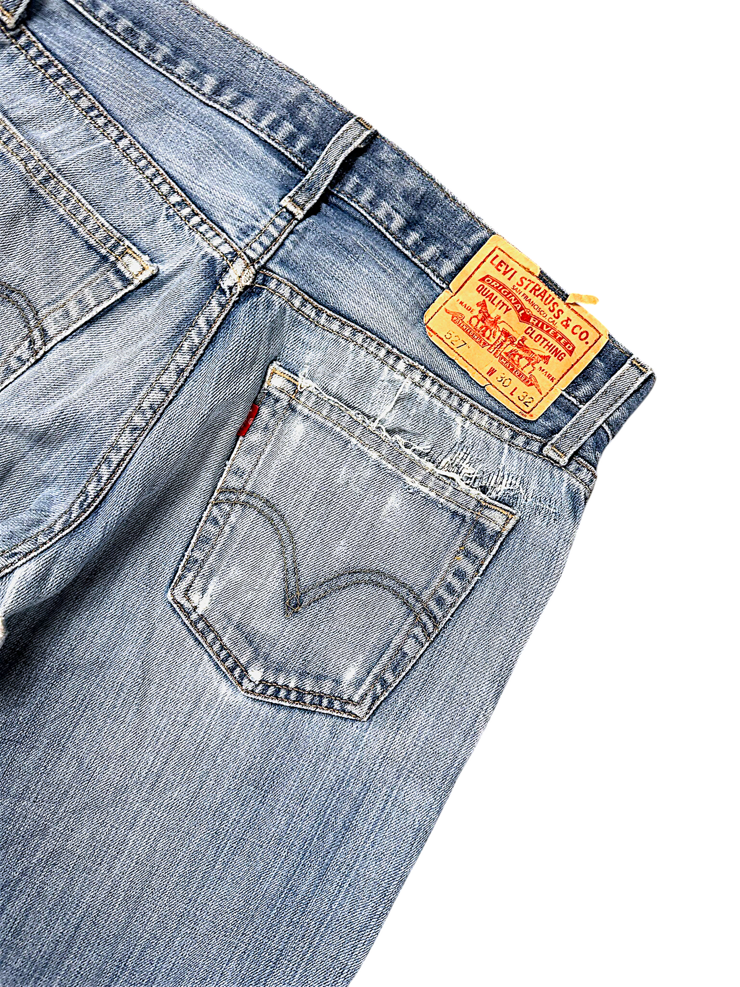 Vintage Levi’s Flared Jeans „LOW BOOT CUT 527“ (M)
