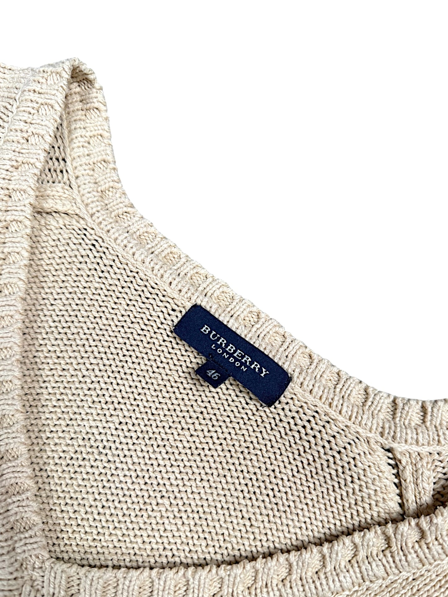 Vintage Burberry Wollpullover Damen (M)