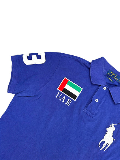 Vintage Ralph Lauren Y2K „UAE“ Polo (M)