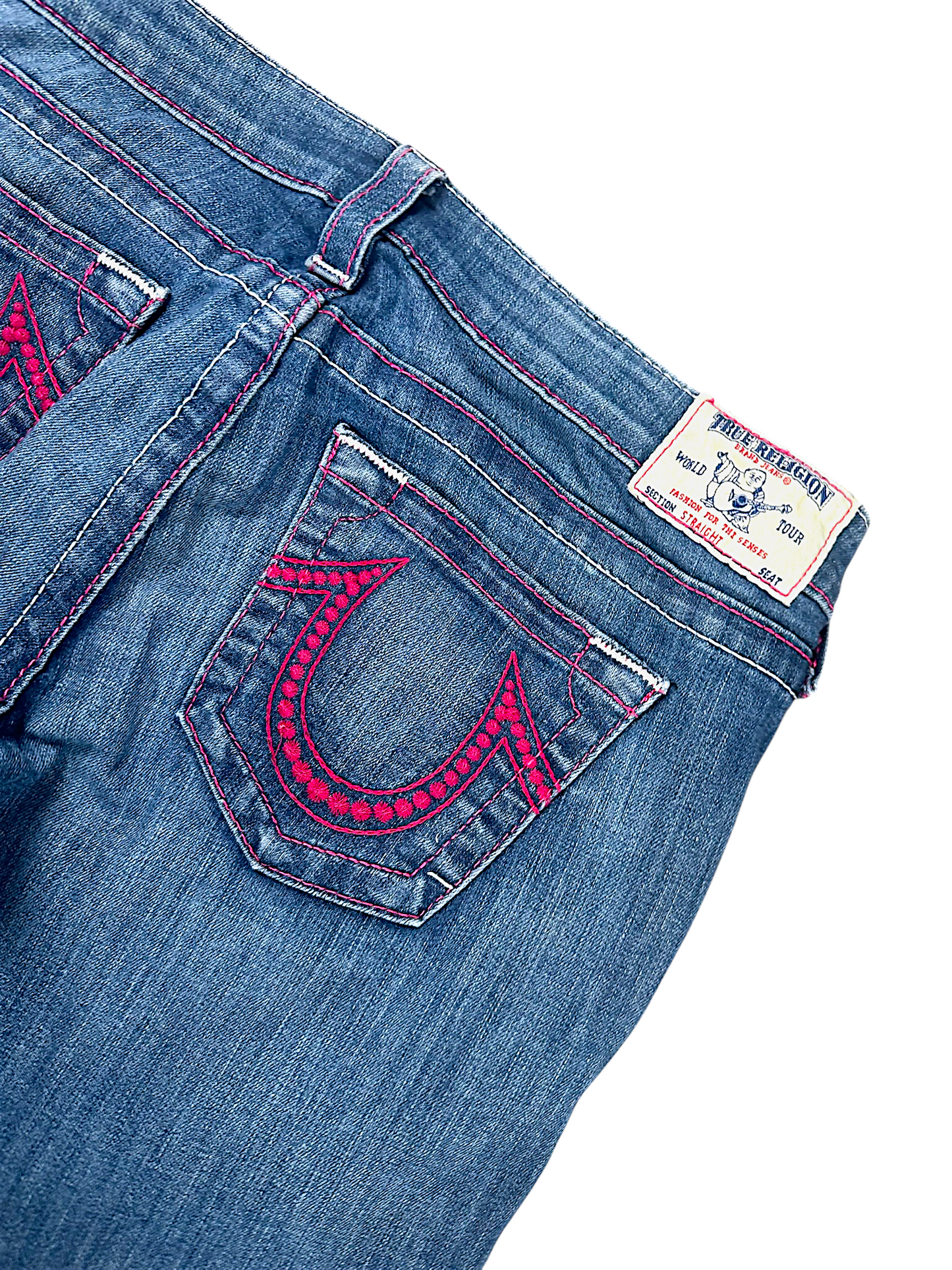 Vintage True Religion Y2K  Bootcut / Flared Damenjeans (L)