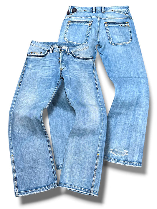Vintage Diesel Y2K Straight Leg Jeans (L)