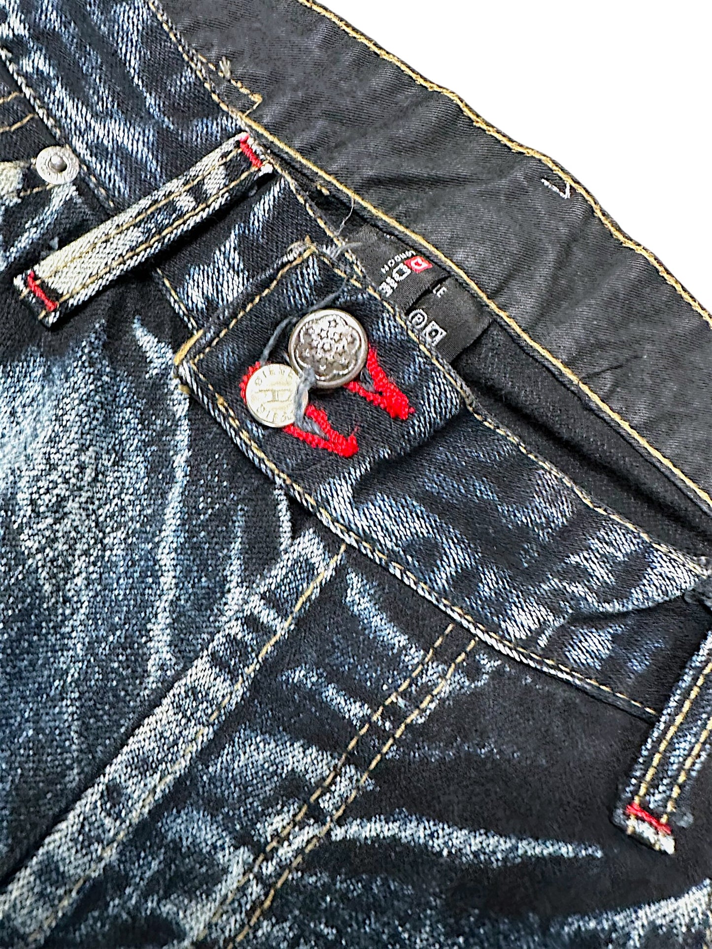 Vintage Diesel Y2K Baggy Jeans (M)