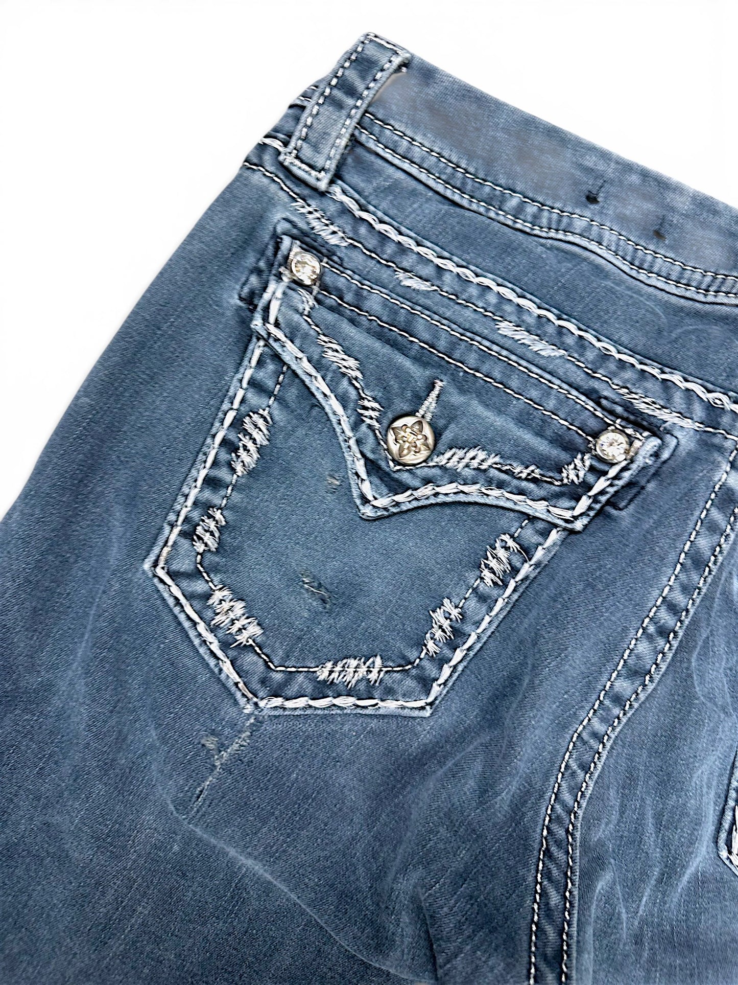 Vintage Miss Me Y2K Bootcut / Flared Damenjeans (M)