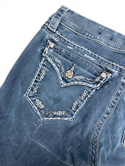 Vintage Miss Me Y2K Bootcut / Flared Damenjeans (M)