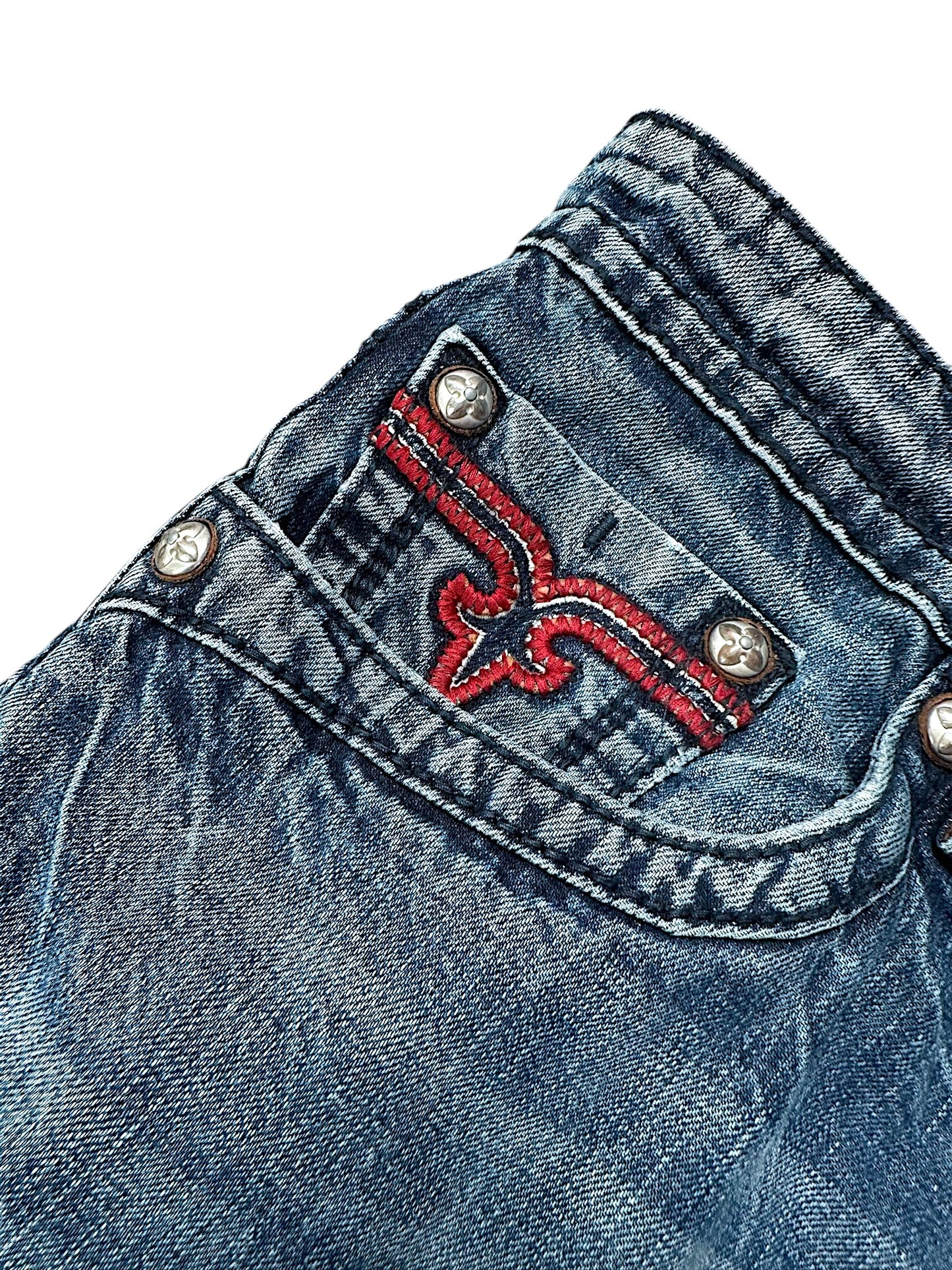 Vintage Rock Revival Y2K Baggy Jeans (XXL)