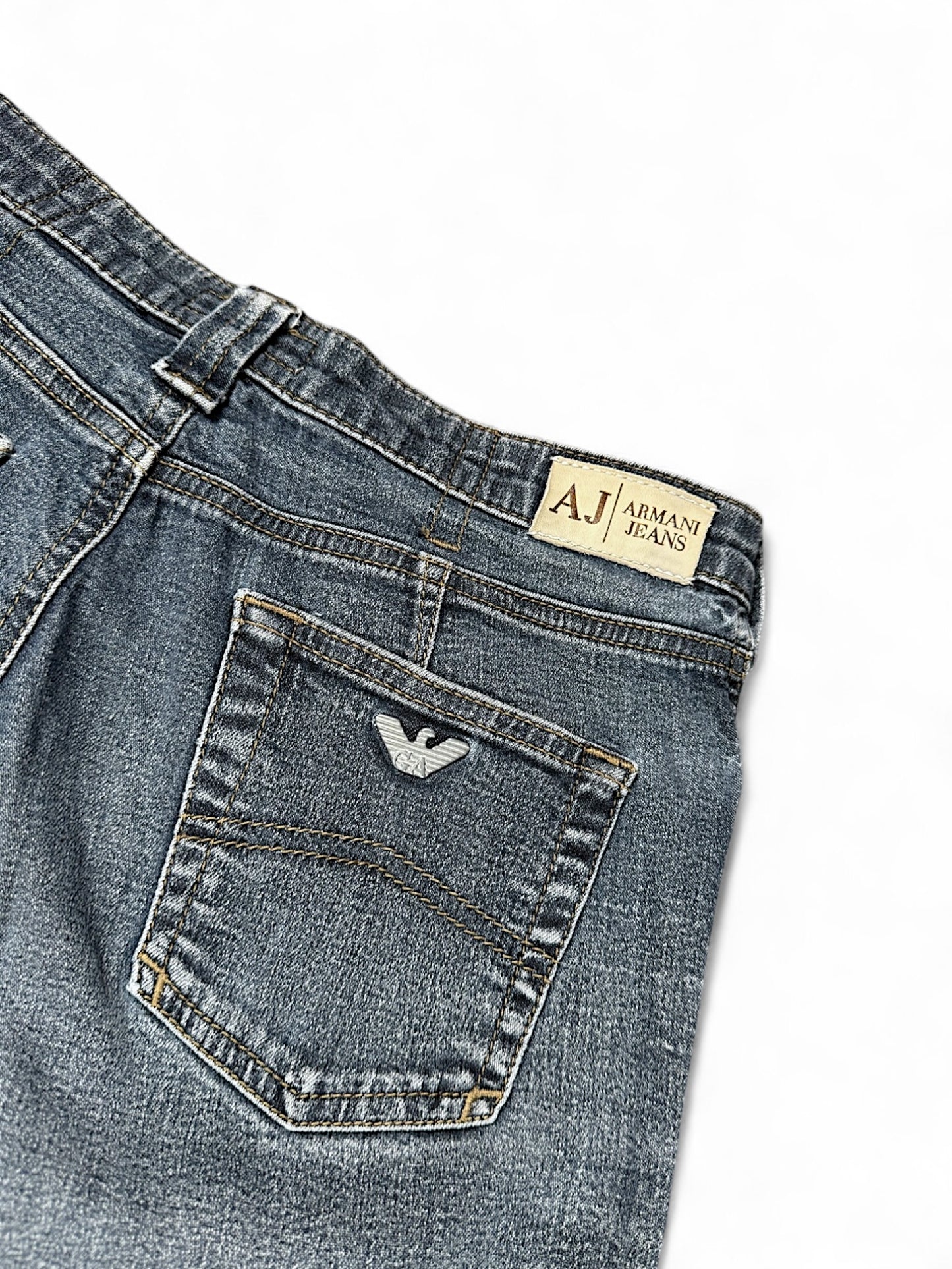 Vintage Armani straight leg Jeans (XS)
