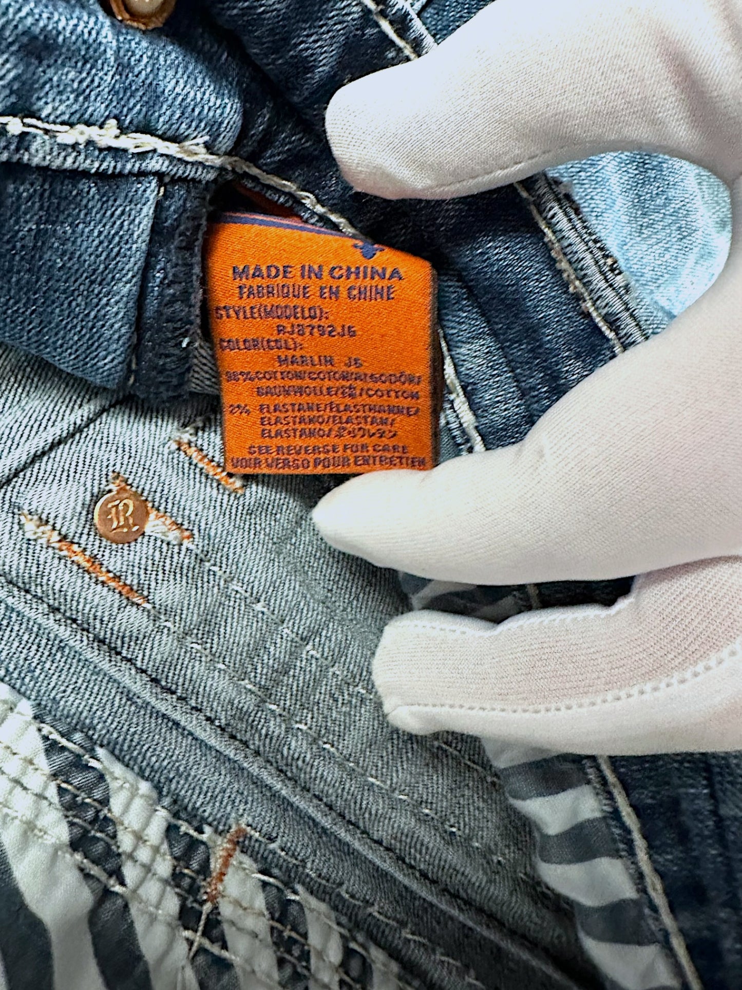 Vintage Rock Revival y2k Jeans (L)