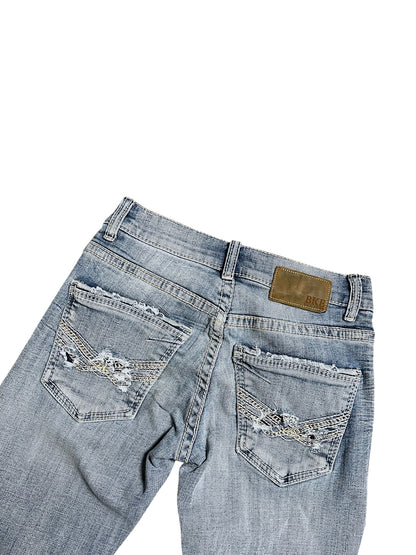 Vintage Y2K Low Waist Bootcut / Flared Damenjeans (S)