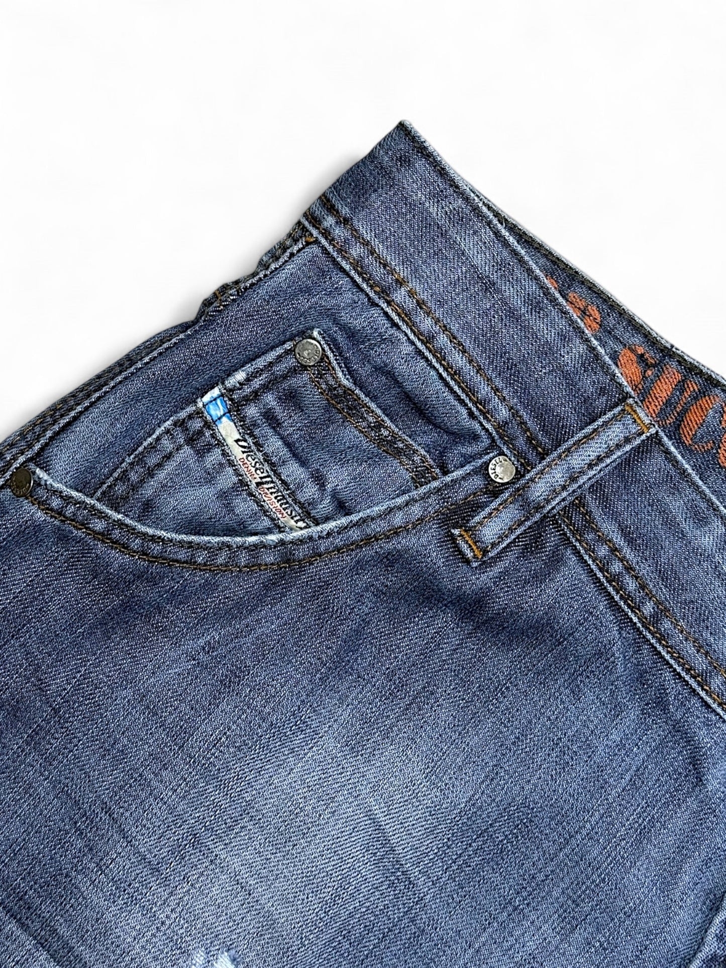 Vintage Diesel ripped Jeans (S)