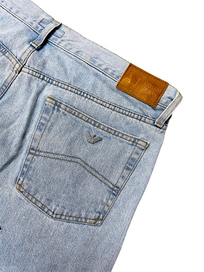 Vintage Armani Straight Leg Jeans (XL)