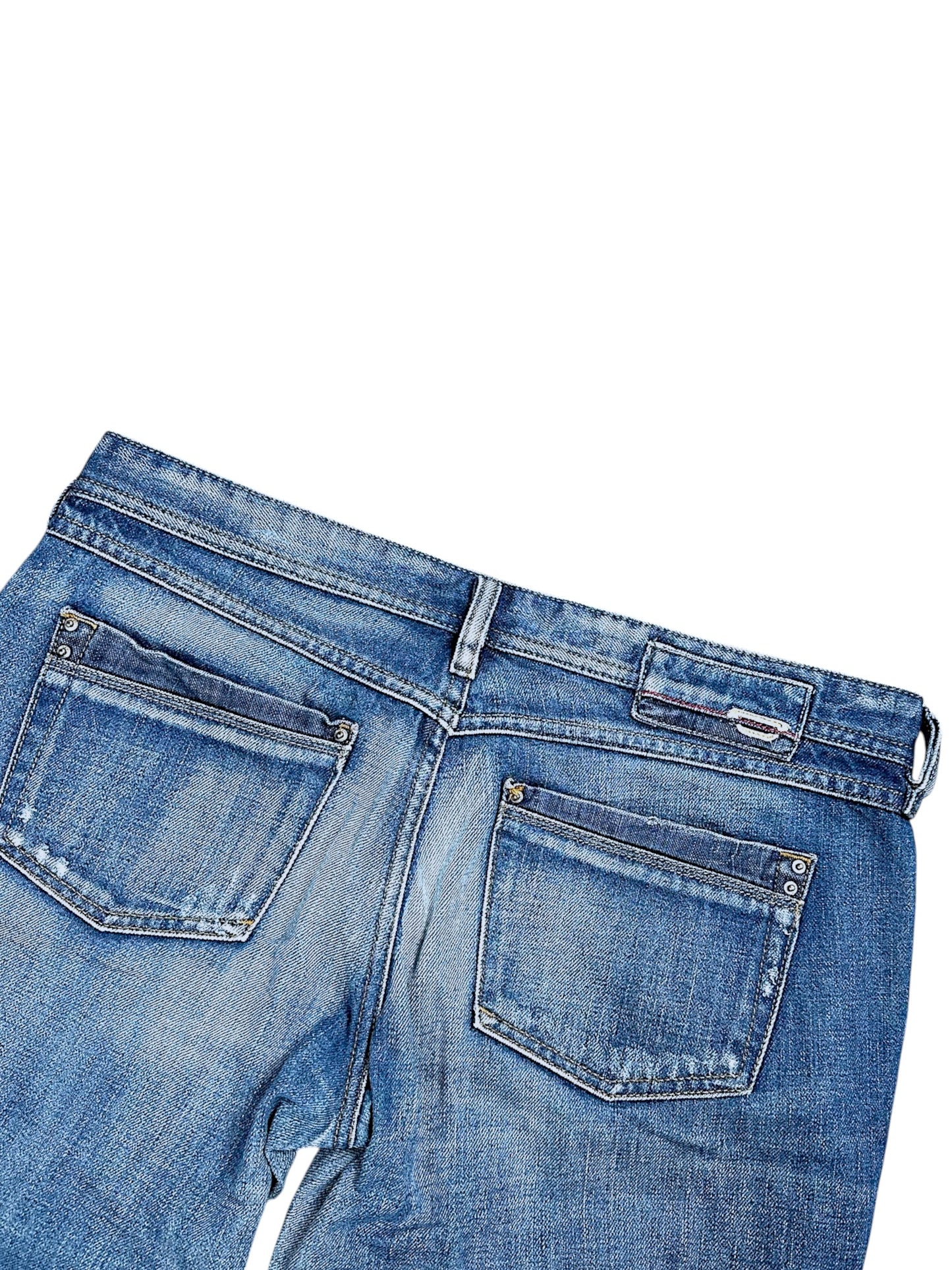 Vintage Diesel Low Waist Bootcut Damenjeans (S)