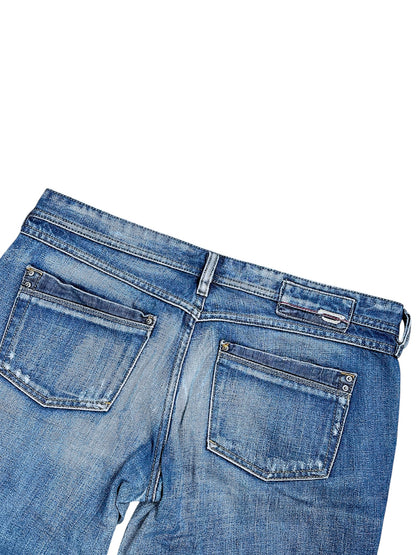 Vintage Diesel Low Waist Bootcut Damenjeans (S)