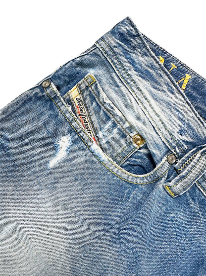 Vintage Diesel Y2K Straight Leg Jeans (S)