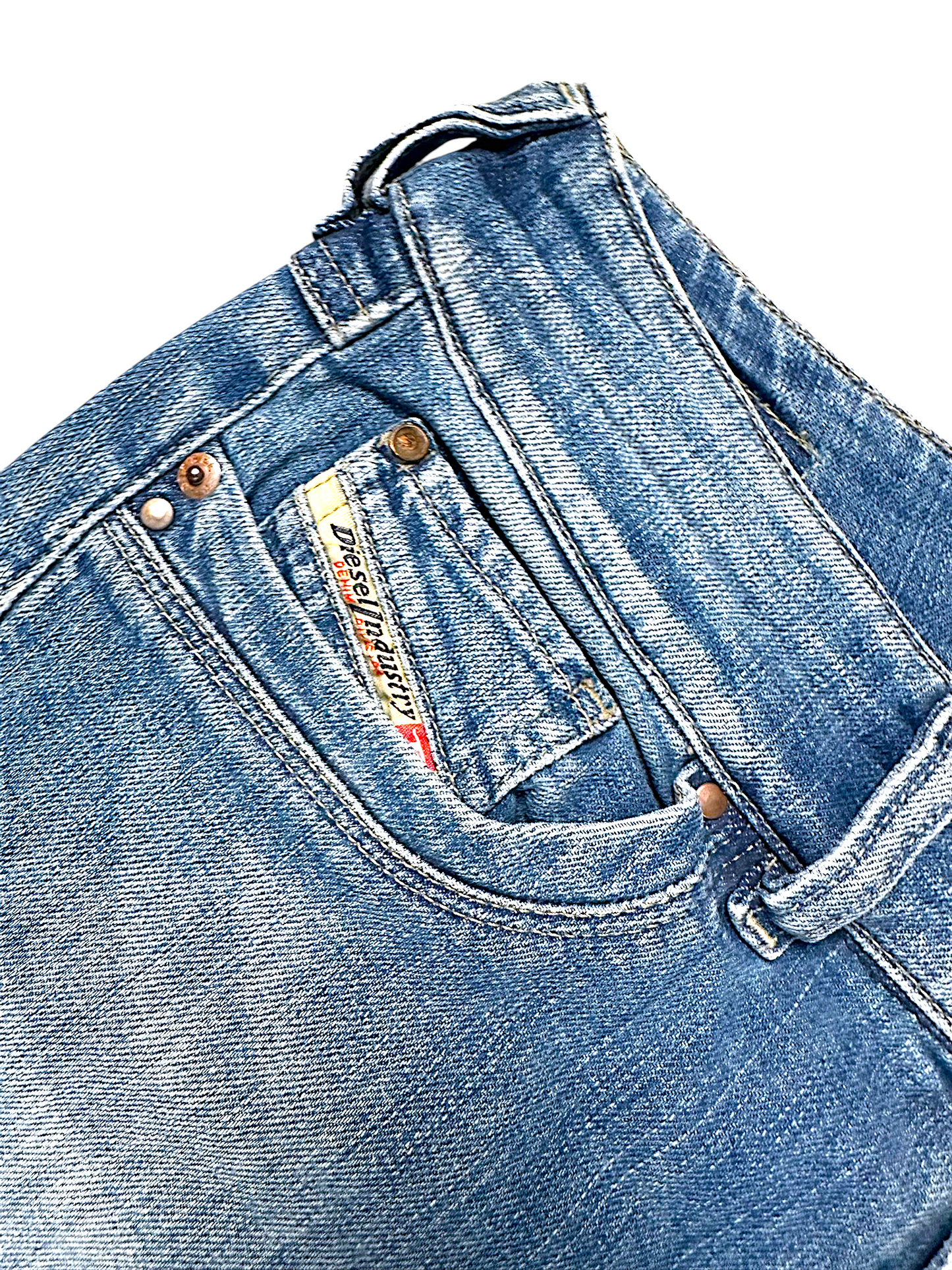 Vintage Diesel Low Waist Bootcut Damenjeans „RONHAR“ (S)