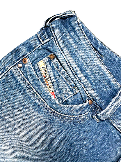 Vintage Diesel Low Waist Bootcut Damenjeans „RONHAR“ (S)