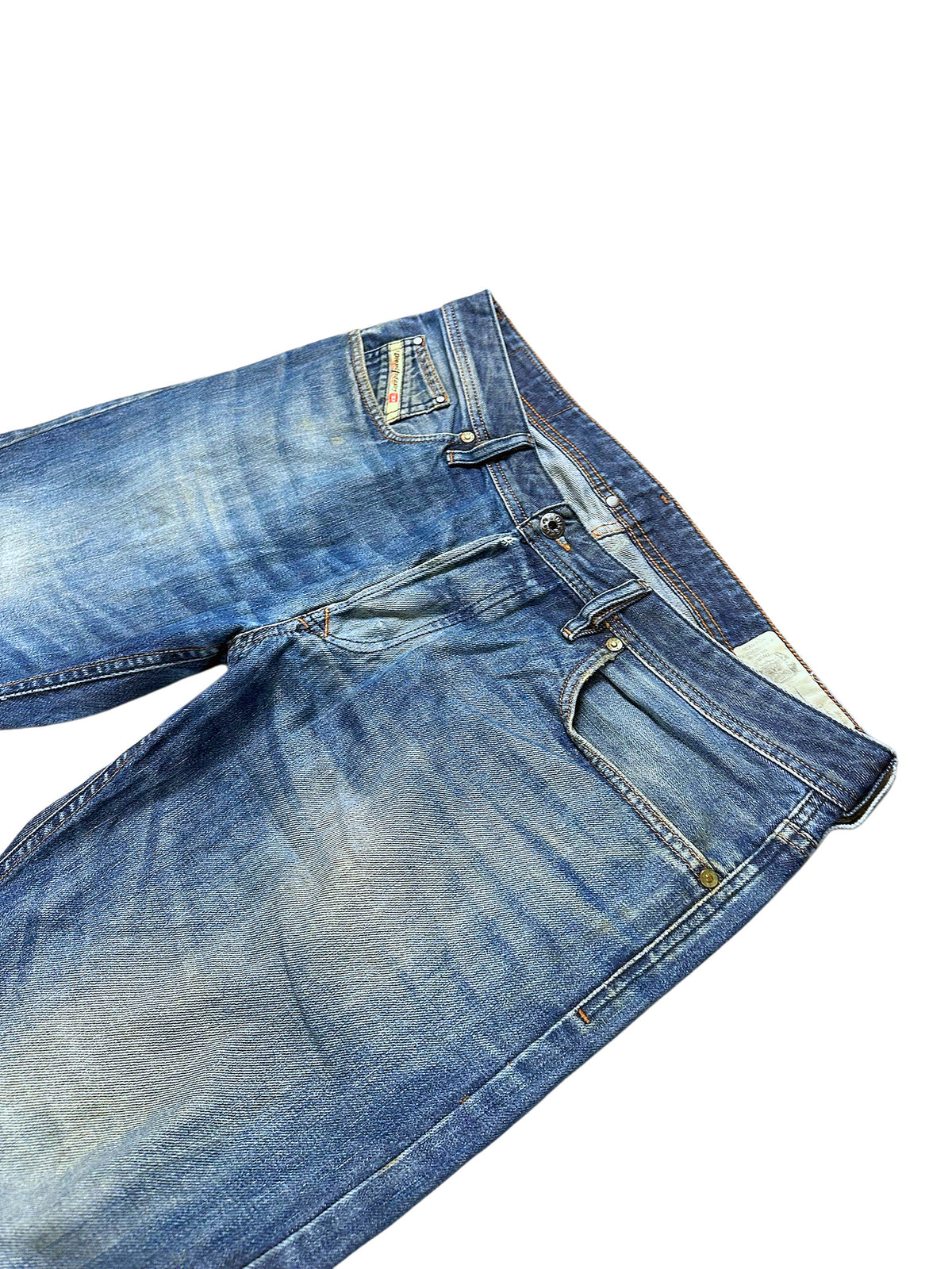 Vintage Diesel Baggy Jeans „Larkee“ (M) – Detailaufnahme 1