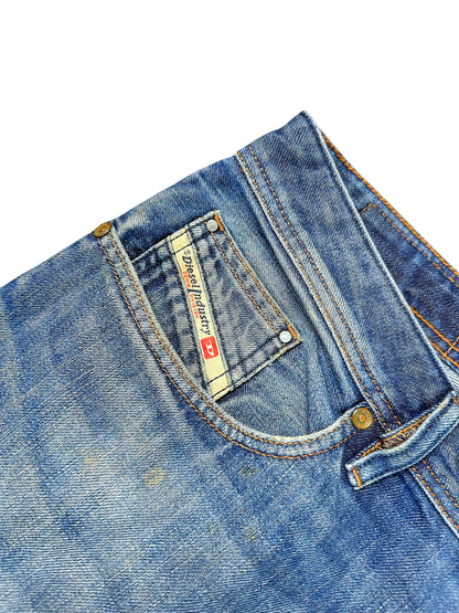 Vintage Diesel Baggy Jeans „Larkee“ (M) – Detailaufnahme 2