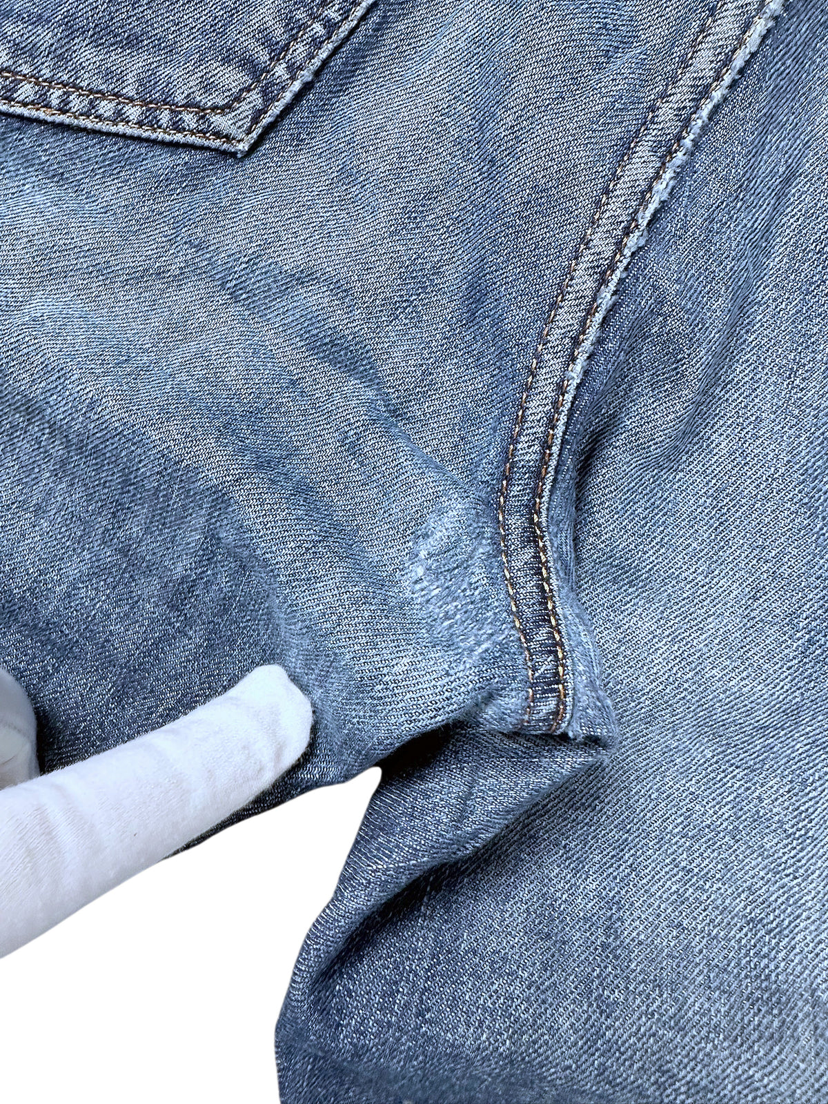 Vintage Diesel Baggy Jeans „Larkee“ (M) – Detailaufnahme 5