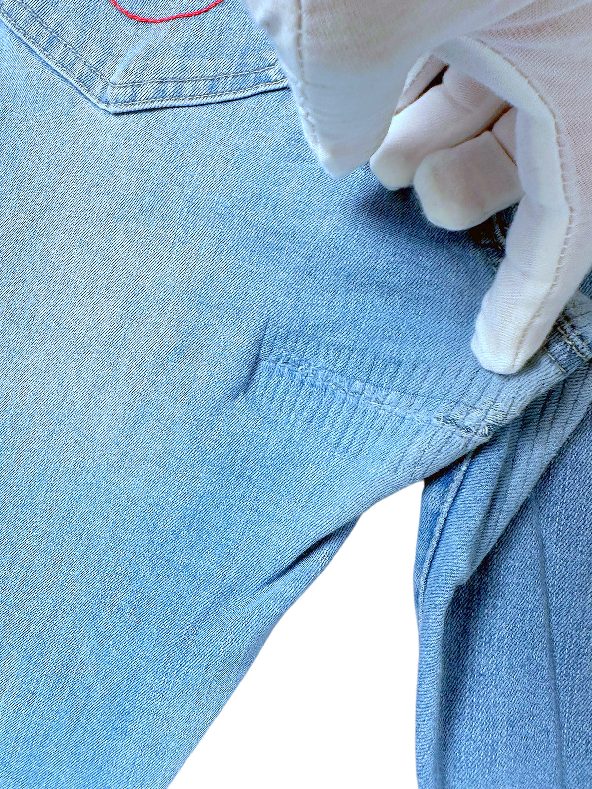 Vintage True Religion Flared Damenjeans „Joey“ (L) – Detailaufnahme 5