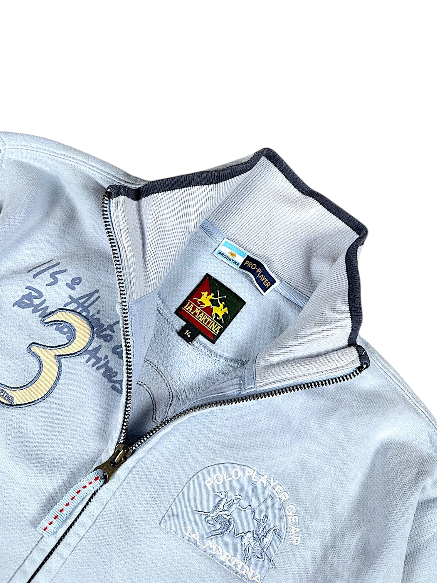 Vintage La Martina Zip-Pullover (S)