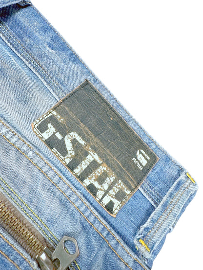 Vintage G-Star Y2K Straight Leg Jeans „3301“ (L) – Detailaufnahme 5