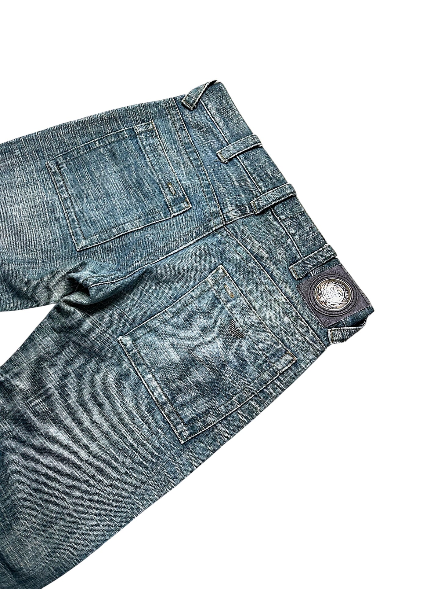 Vintage Armani Y2K Baggy Jeans (S)