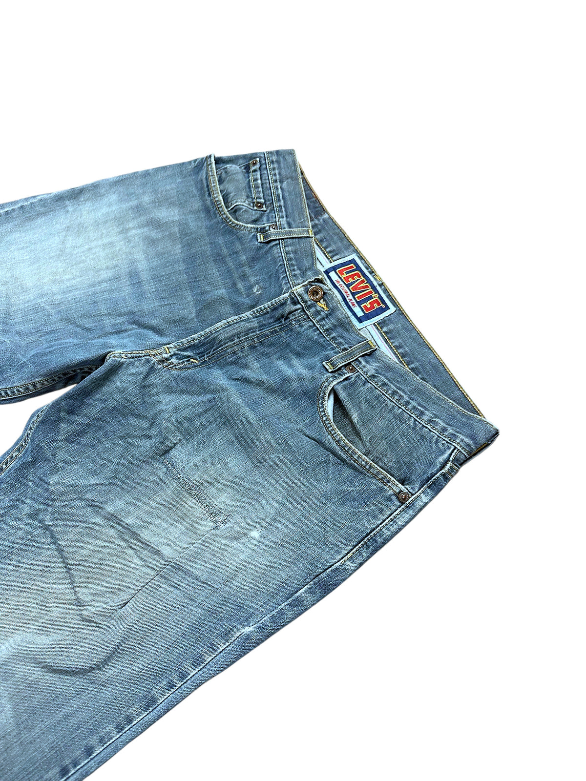 Vintage Levi’s Flared Jeans „527 Bootcut“ (L) – Detailaufnahme 1