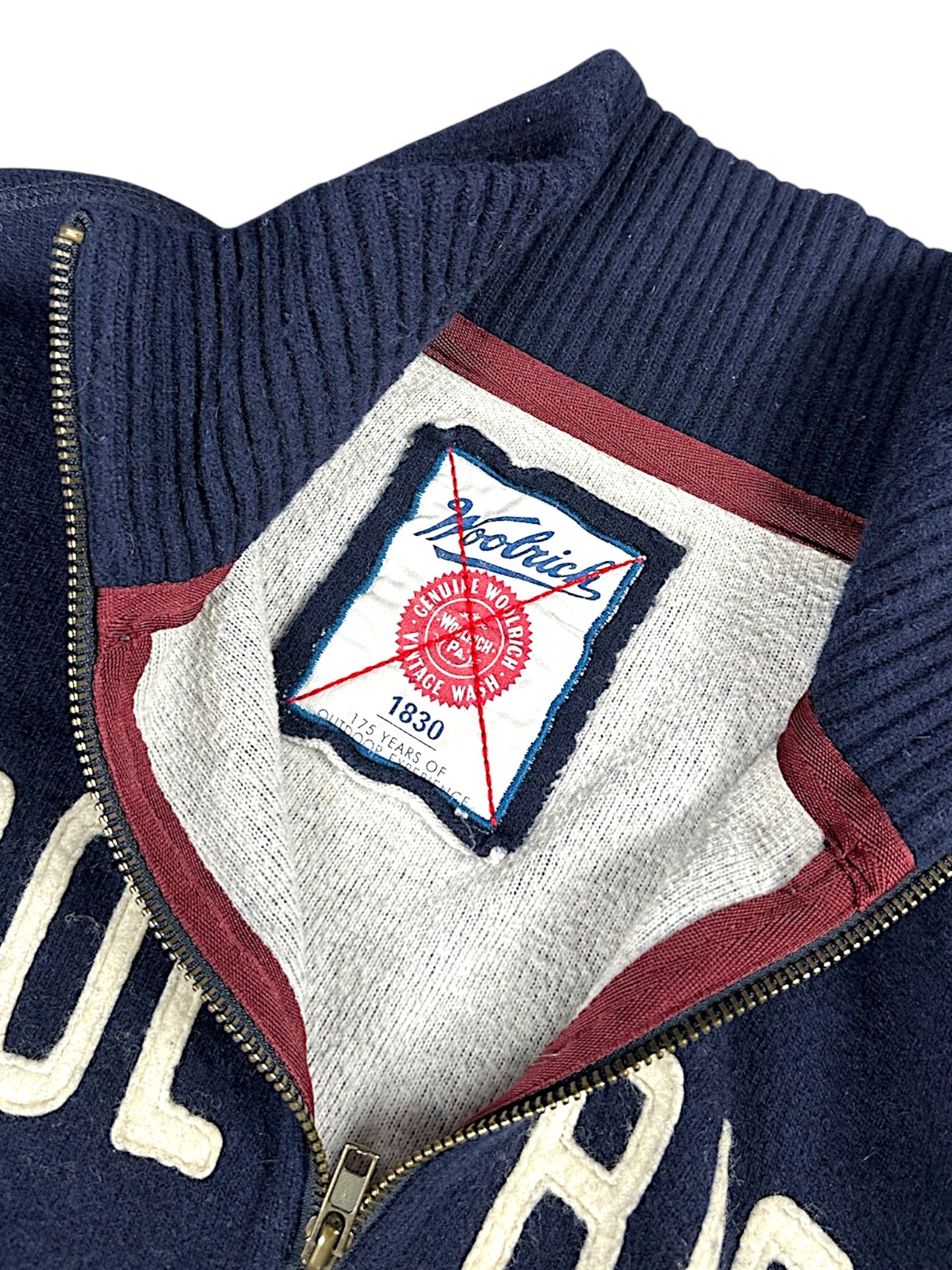 Vintage Woolrich Zip-Pullover (M)