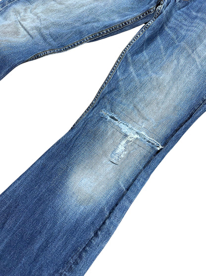 Vintage Levi’s Y2K Flared Jeans „512 Bootcut“ (L) – Detailaufnahme 3