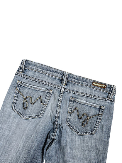 Vintage Y2K Low Waist Flared Damenjeans (M)