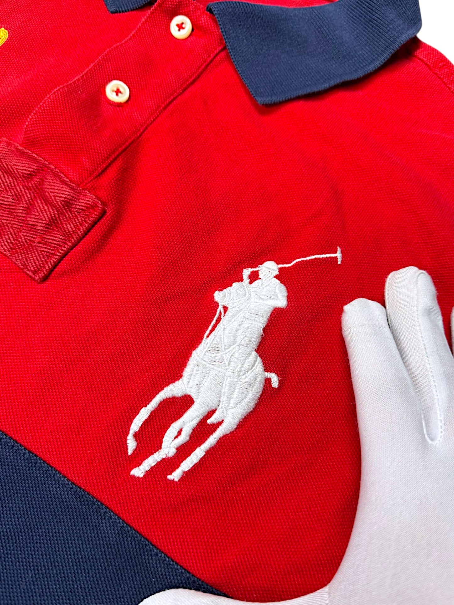 Vintage Ralph Lauren Y2K „Big Pony“ Polo (L)