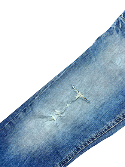 Vintage Tommy Hilfiger Y2K Straight Leg Jeans (M) – Detailaufnahme 2