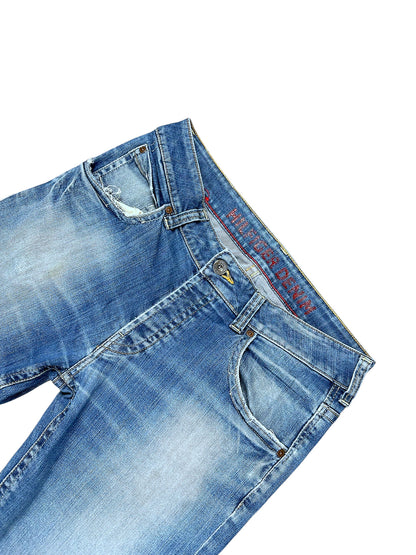 Vintage Tommy Hilfiger Y2K Straight Leg Jeans (M) – Detailaufnahme 3