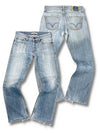 Vintage Levi’s Flared Jeans „512 Bootcut“ (L) – Vorder- und Rückansicht