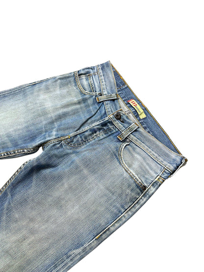 Vintage Levi’s Flared Jeans „512 Bootcut“ (L) – Detailaufnahme 1