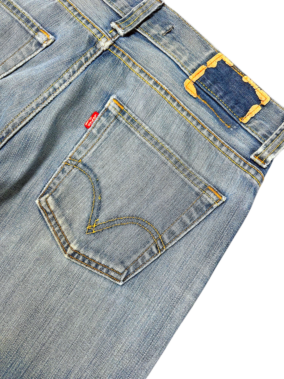 Vintage Levi’s Flared Jeans „512 Bootcut“ (L) – Detailaufnahme 4