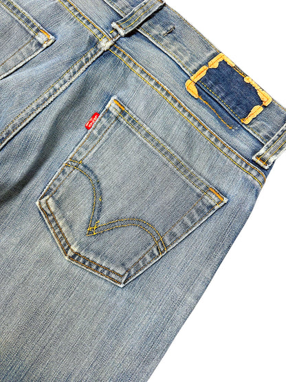 Vintage Levi’s Flared Jeans „512 Bootcut“ (L) – Detailaufnahme 4
