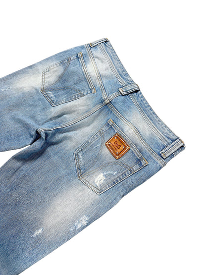 Vintage Dolce & Gabbana Y2K Straight Leg Jeans (M) – Detailaufnahme 4