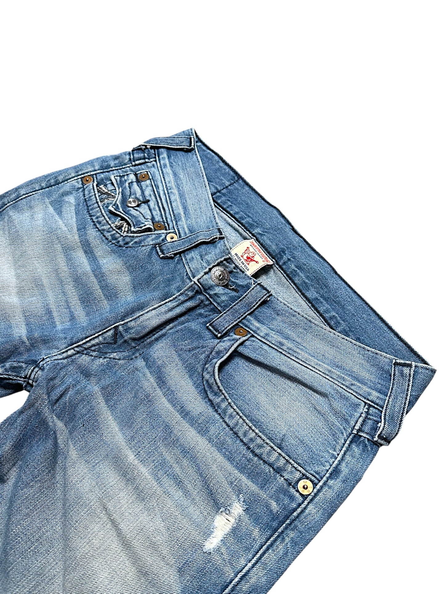 Vintage True Religion Y2K Straight Leg Jeans (S)
