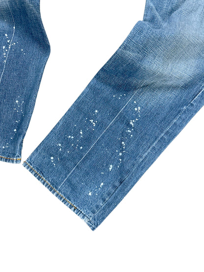 Vintage Armani Jeans Y2K Baggy Jeans (XL) – Detailaufnahme 2