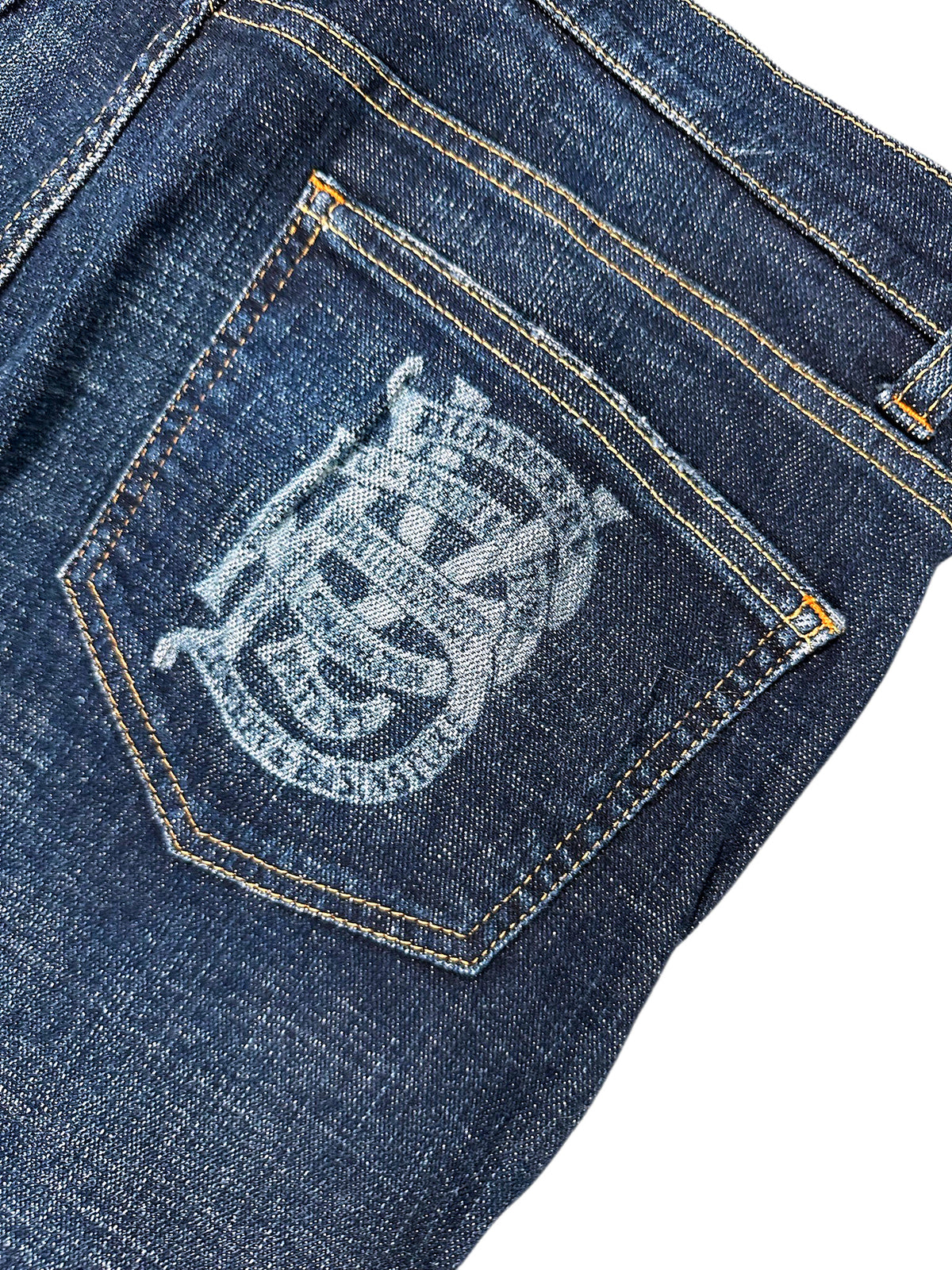 Vintage Burberry Y2K Straight Leg Jeans (S) – Detailaufnahme 4