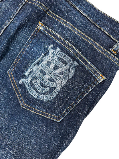 Vintage Burberry Y2K Straight Leg Jeans (S) – Detailaufnahme 4