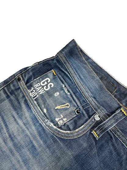 Vintage G-Star Straight Leg Jeans (L) – Detailaufnahme 2