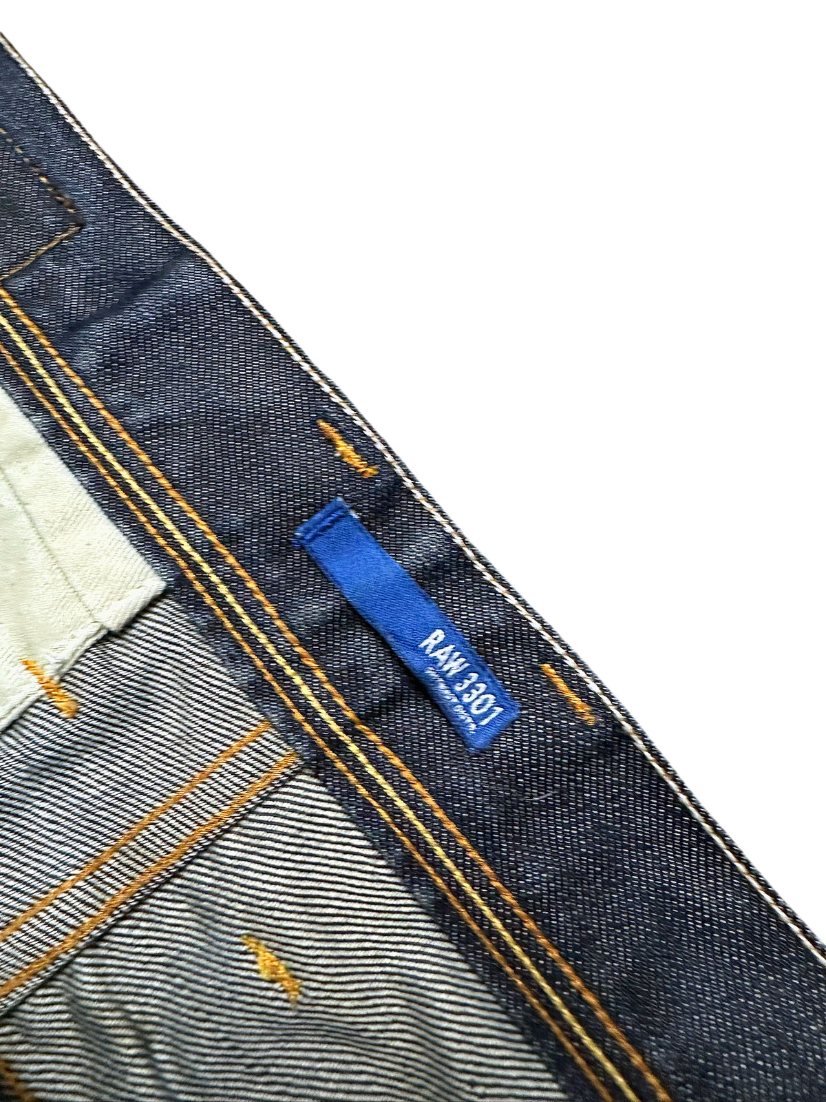 Vintage G-Star Straight Leg Jeans (L) – Detailaufnahme 3