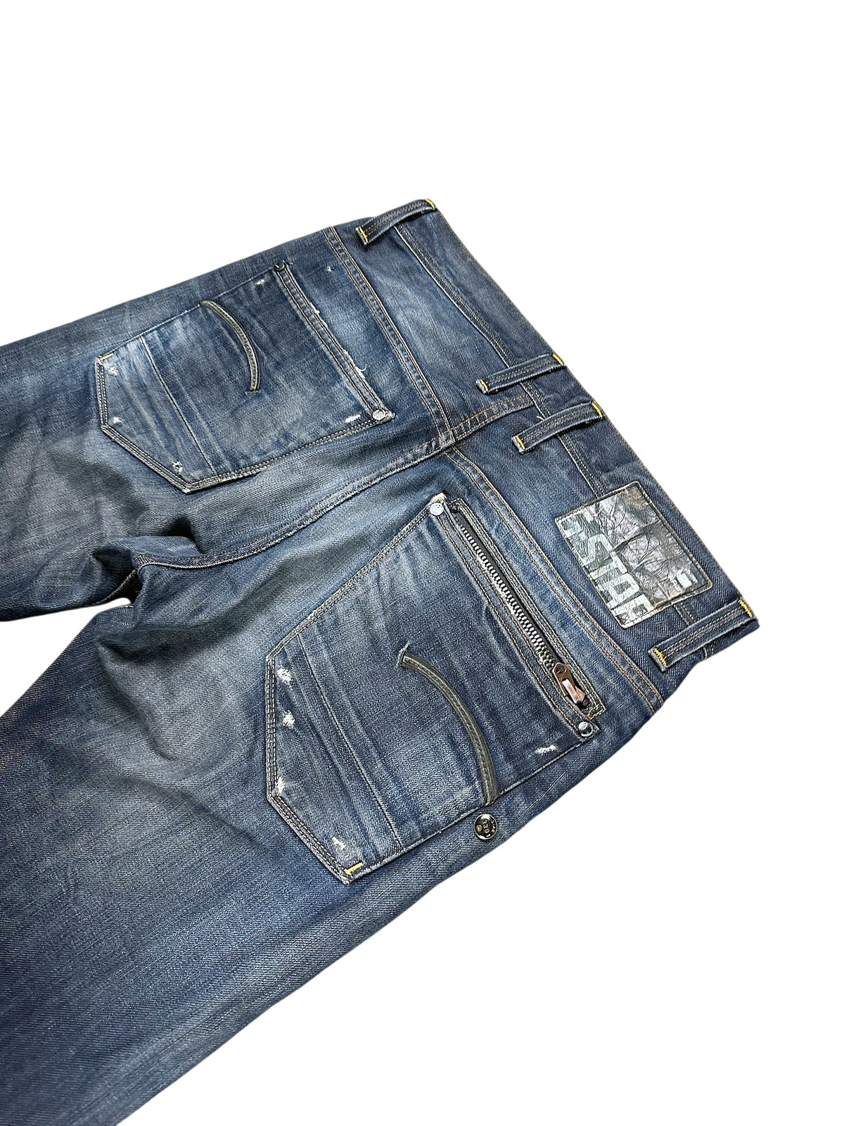 Vintage G-Star Straight Leg Jeans (L) – Detailaufnahme 4