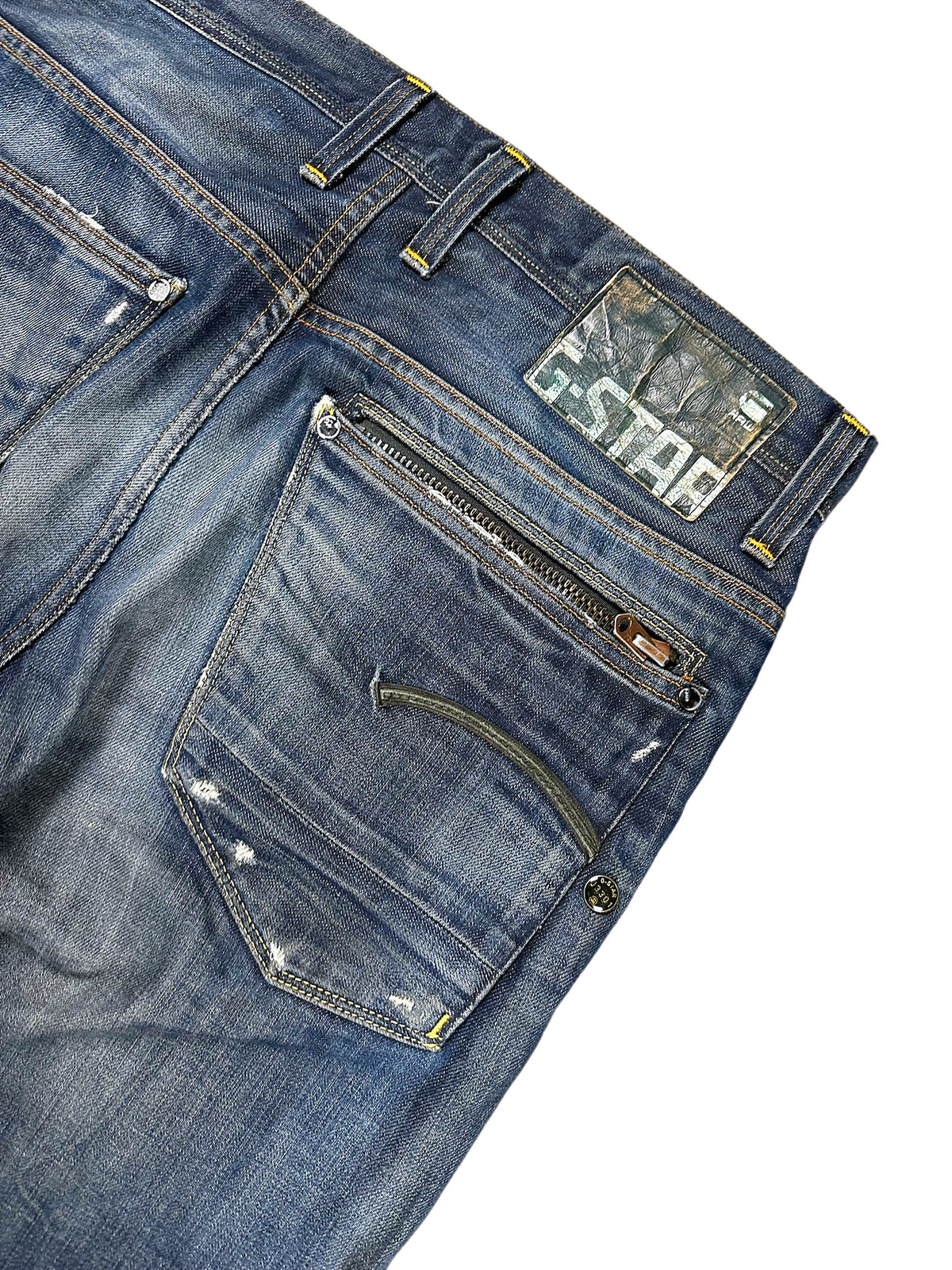 Vintage G-Star Straight Leg Jeans (L) – Detailaufnahme 5