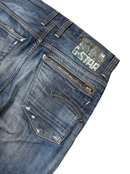 Vintage G-Star Straight Leg Jeans (L) – Detailaufnahme 5