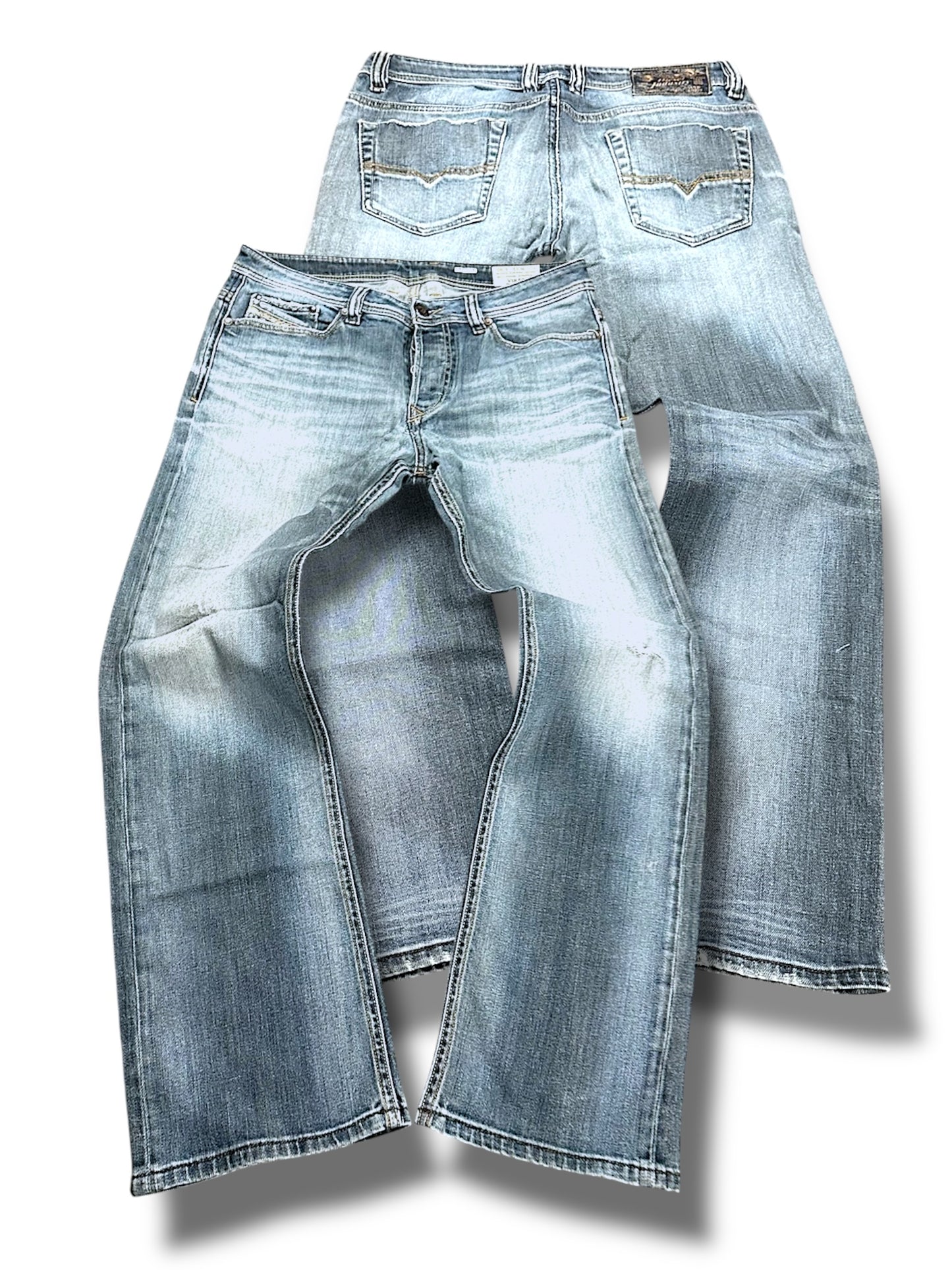 Vintage Diesel Y2K Straight Leg Jeans (S)